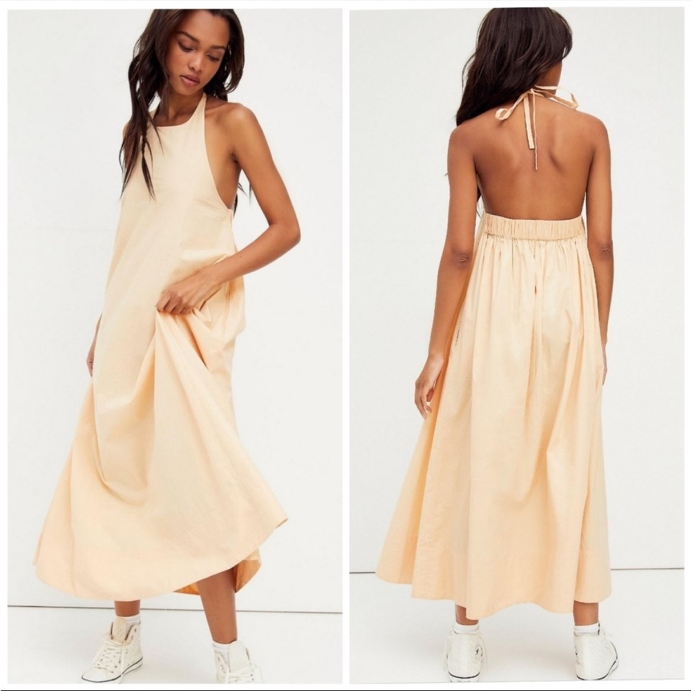 Free people Beachside Tide Maxi Dress